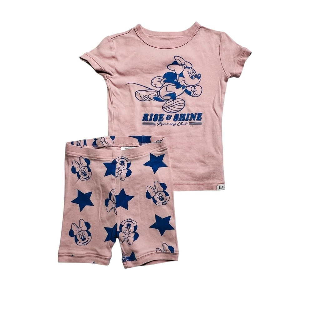 GAP Disney Pink Organic Cotton Pajama‎ Set